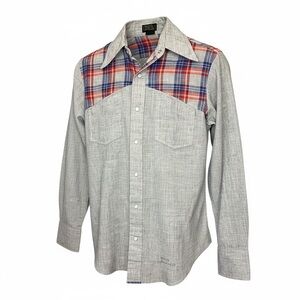 Vintage H.I.S 70s Western shirt. Boho, disco cowboy